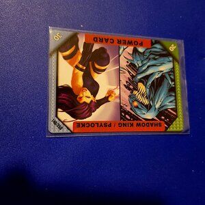 Shadow King Psylocke #140  power card marvel recharge